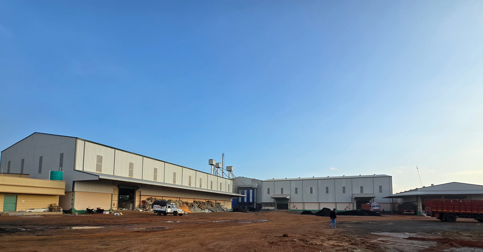 View of the plant premises
